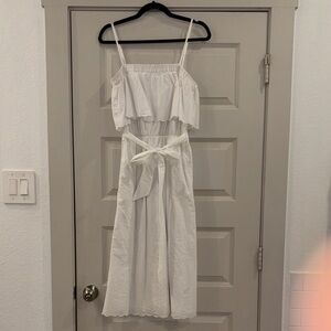 Joie White Sleeveless Dress